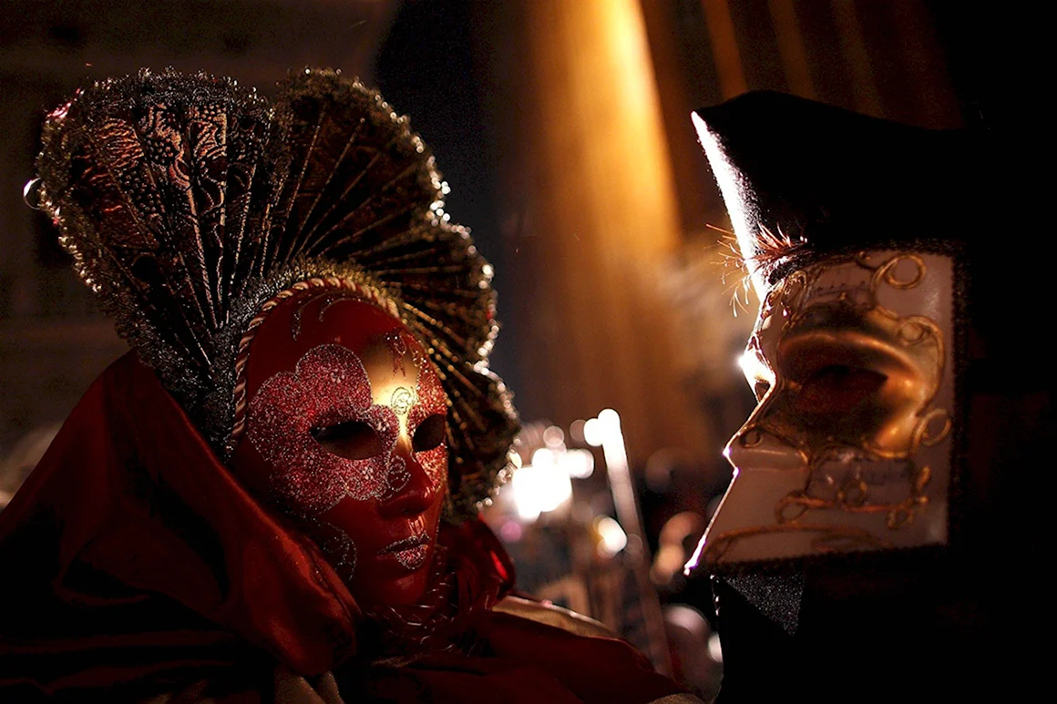 Венеция карнавал масок Санмарко
