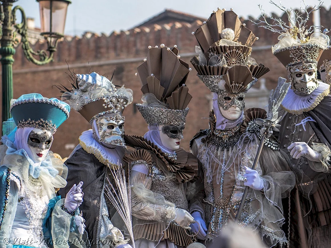 Венеция карнавал шествие