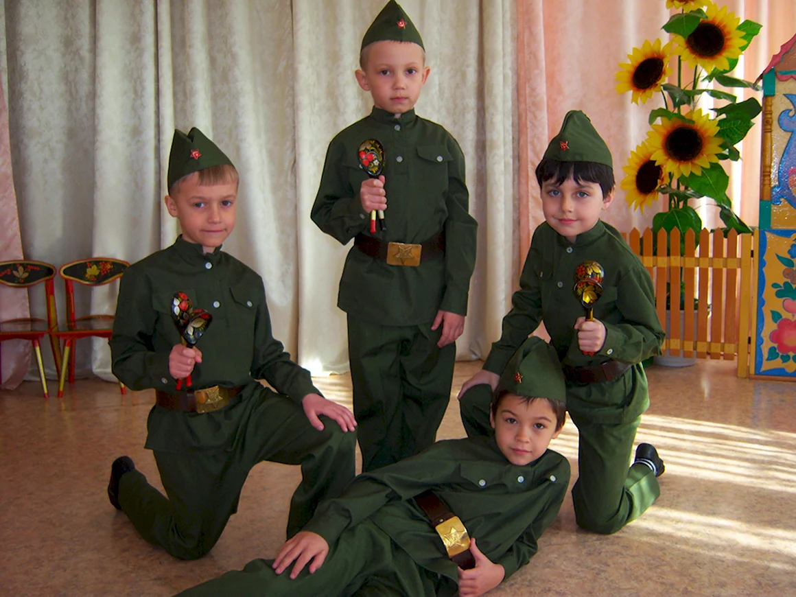 Военная форма в детский сад
